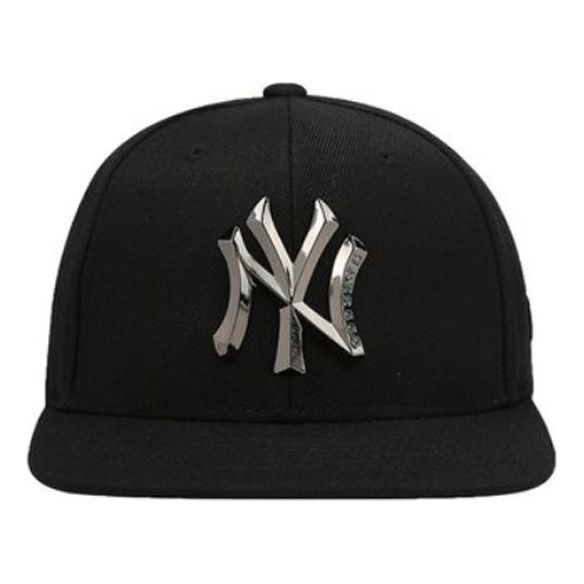 Кепка MLB Logo Baseball Cap Black, черный цена и фото
