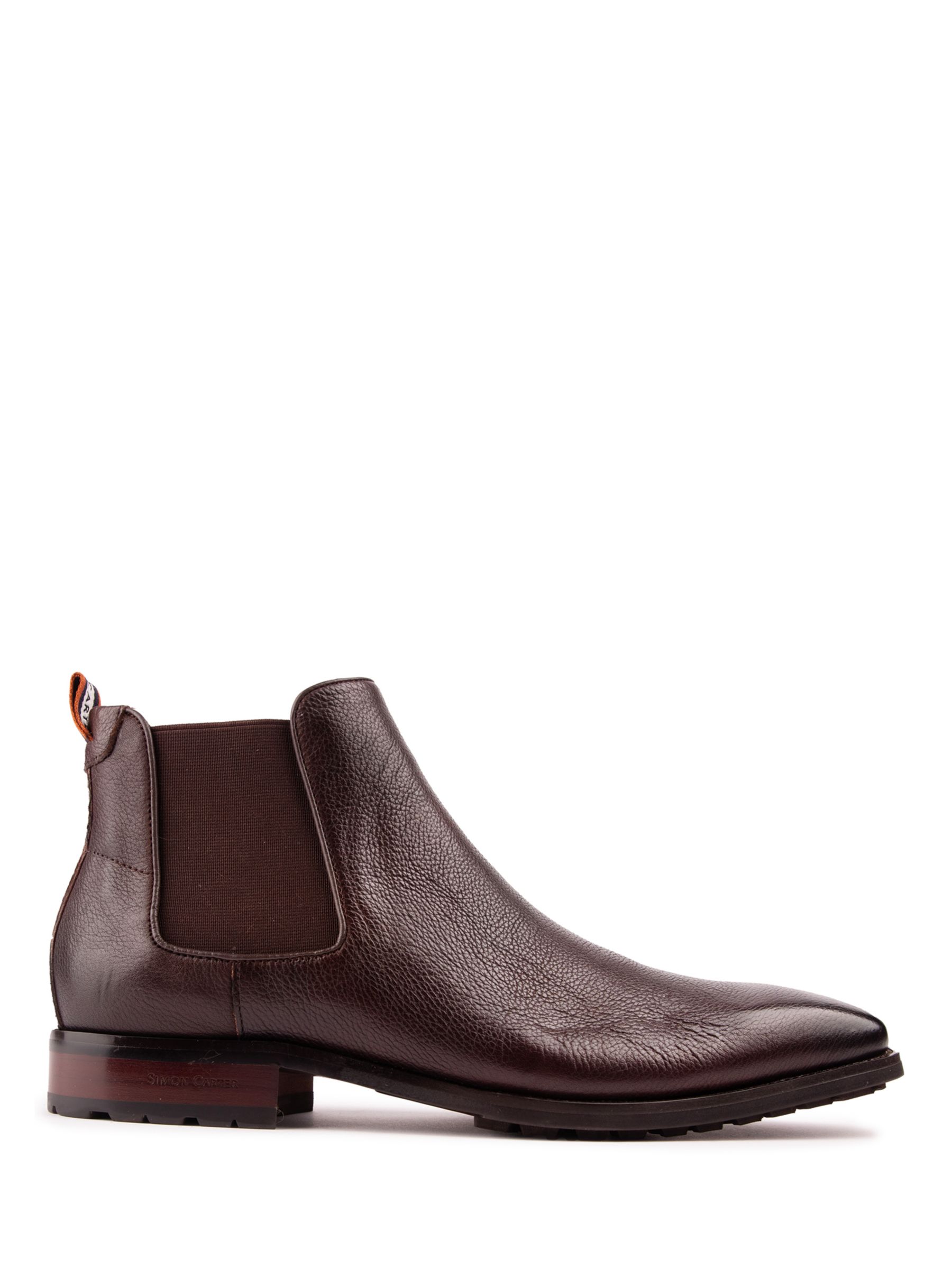 Кожаные ботинки челси Clover Simon Carter, коричневый ботинки челси astrex simon carter коричневый