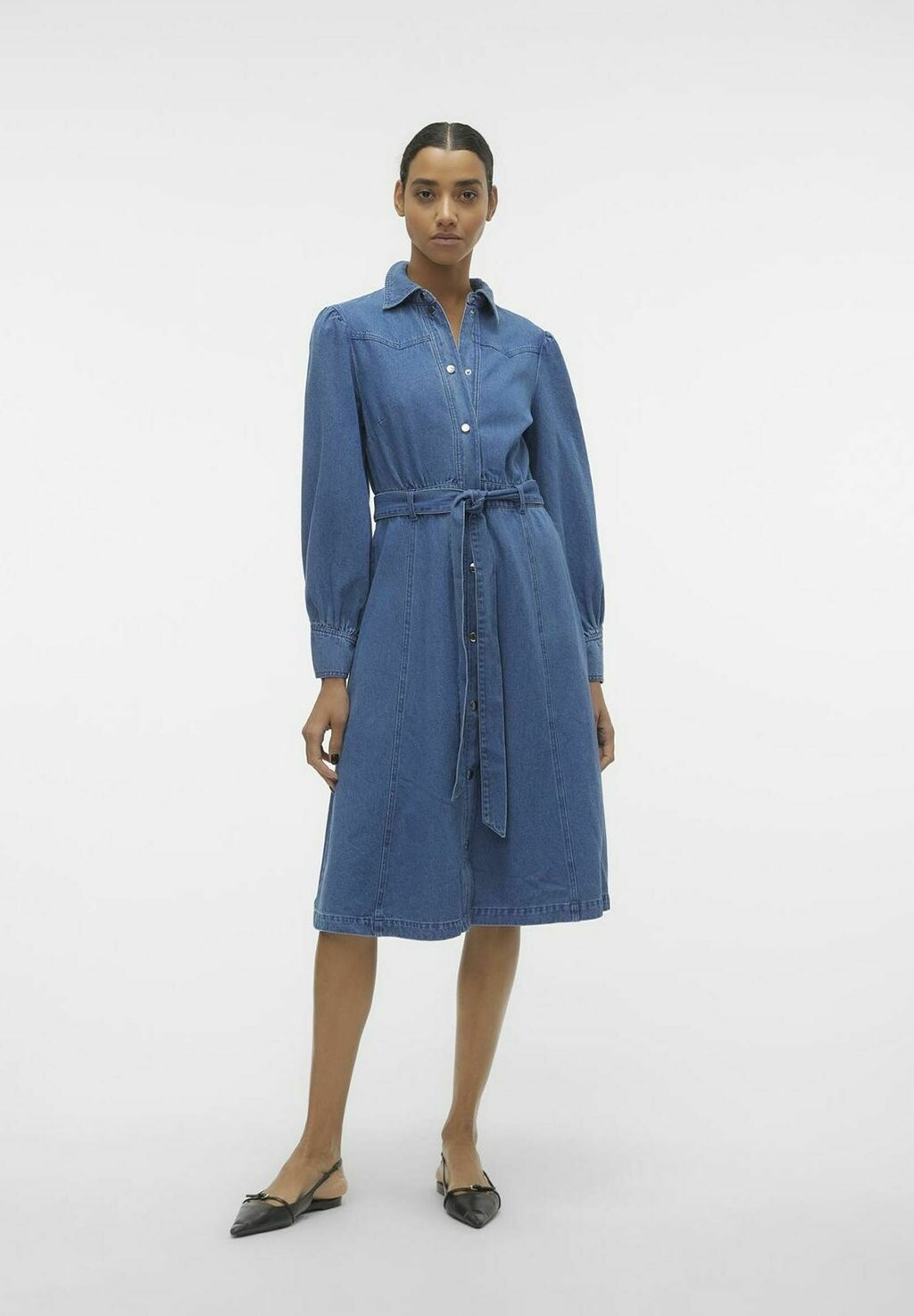 

Джинсовое платье MARIE Vero Moda, синий деним