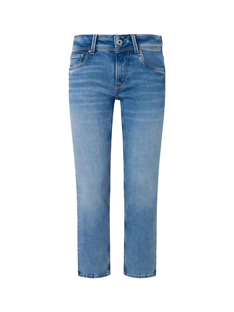 

Джинсы узкого кроя Pepe Jeans, синий джинсовый