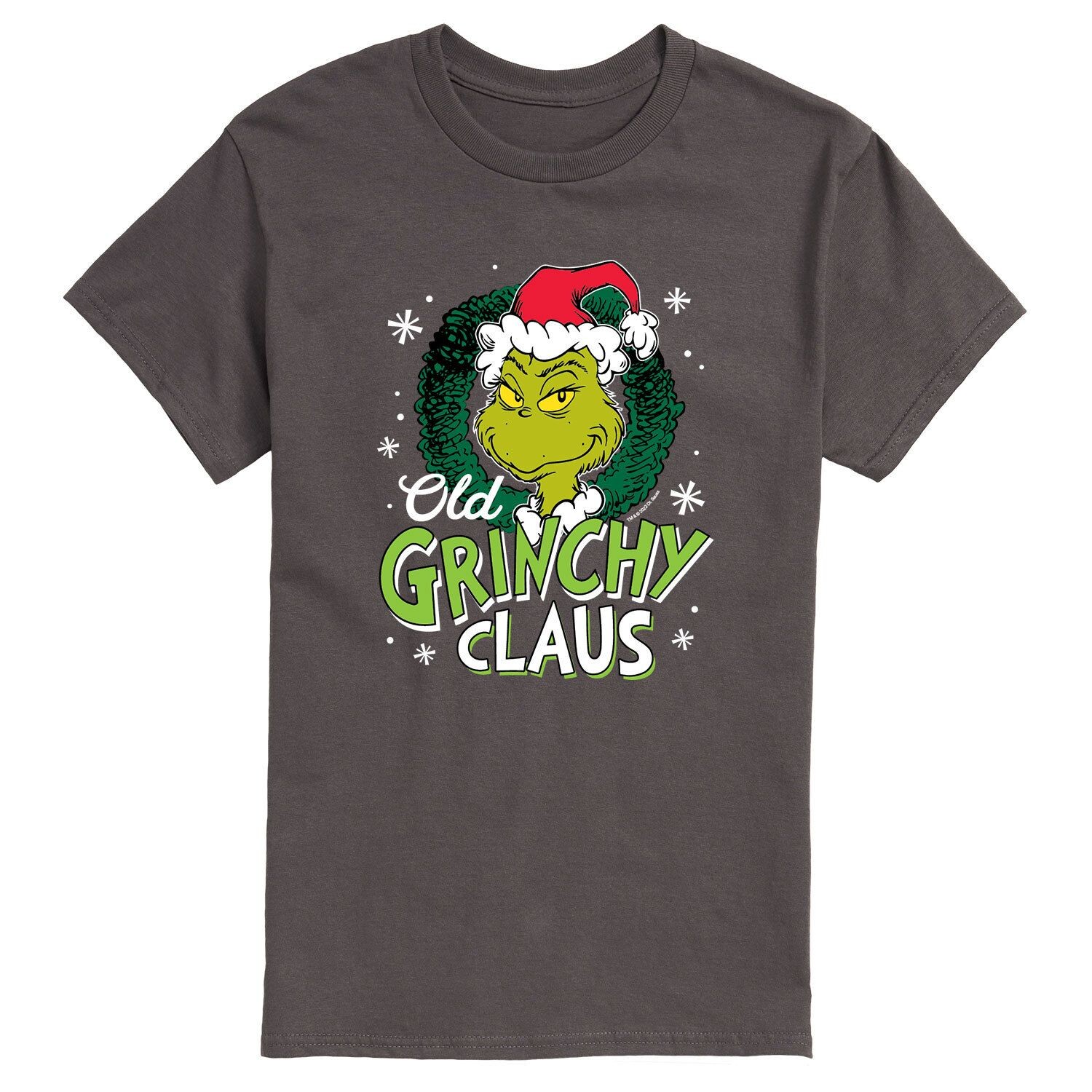 

Мужская футболка Dr. Seuss Grinch Old Grinchy Claus Licensed Character