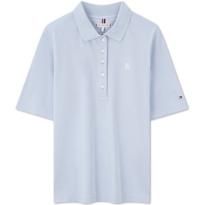 

Женская рубашка-поло Tommy Hilfiger, цвет Blue DW5