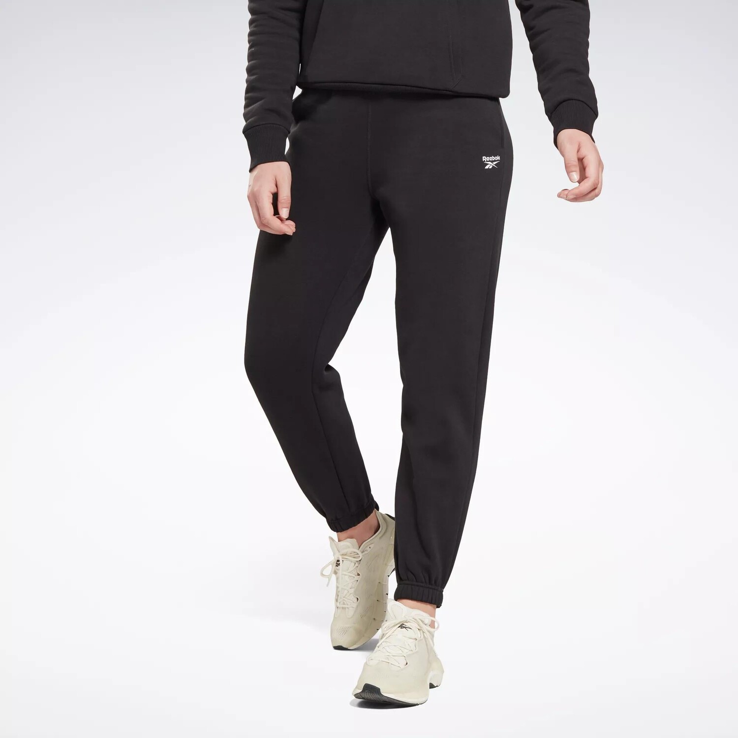 

Флисовые джоггеры Reebok Identity, черный