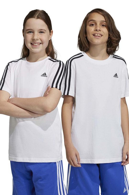 Детская хлопковая футболка U 3S adidas, белый