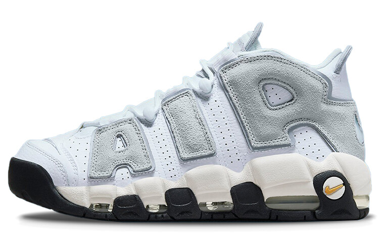 

Кроссовки Nike Air More Uptempo Wolf Grey Solar Flare