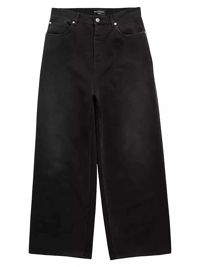 

Мешковатые джинсовые брюки Balenciaga, черный