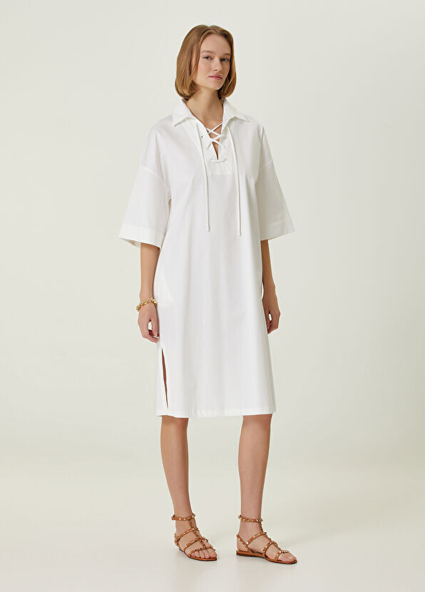 

Платье миди Beymen Collection, белый