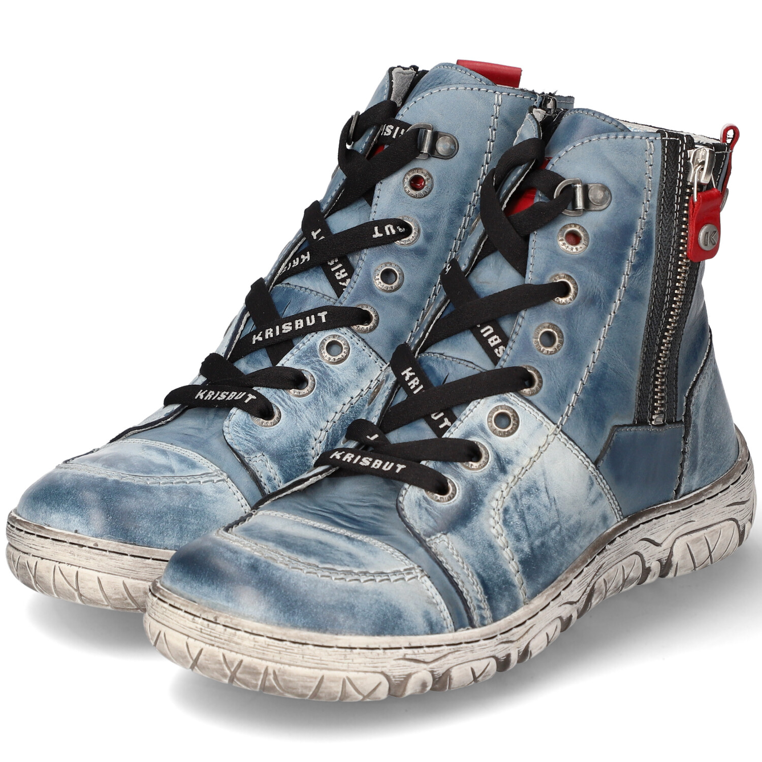 

Ботильоны Krisbut Schnürboots, синий