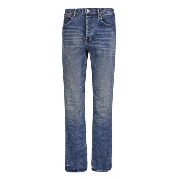 

Джинсы blue distressed-effect jeans Purple Brand, серый