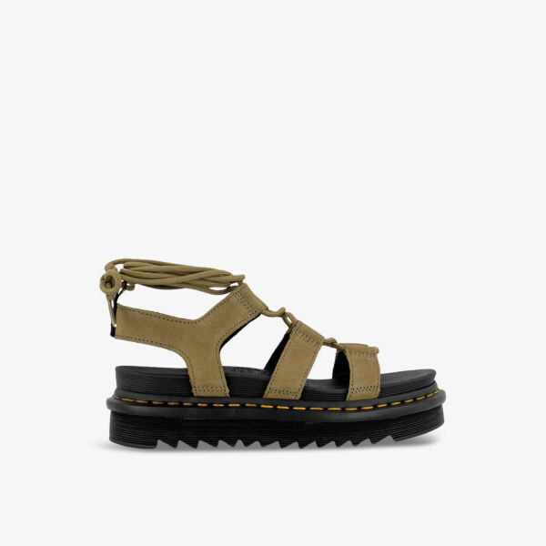 

Сандалии из кожи гладиатора Nartilla Dr. Martens, зеленый