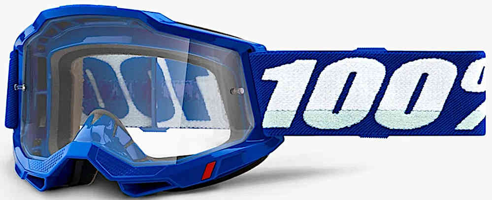 цена 100% очки для мотокросса Accuri II OTG Essential 1, синий/белый
