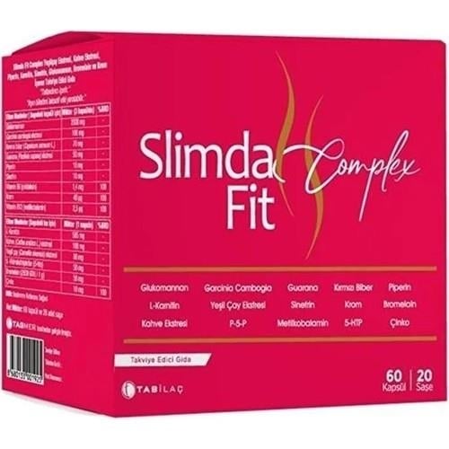 

Комплекс Slimda Fit 60 капсул + 20 пакетиков TAB İLAÇ