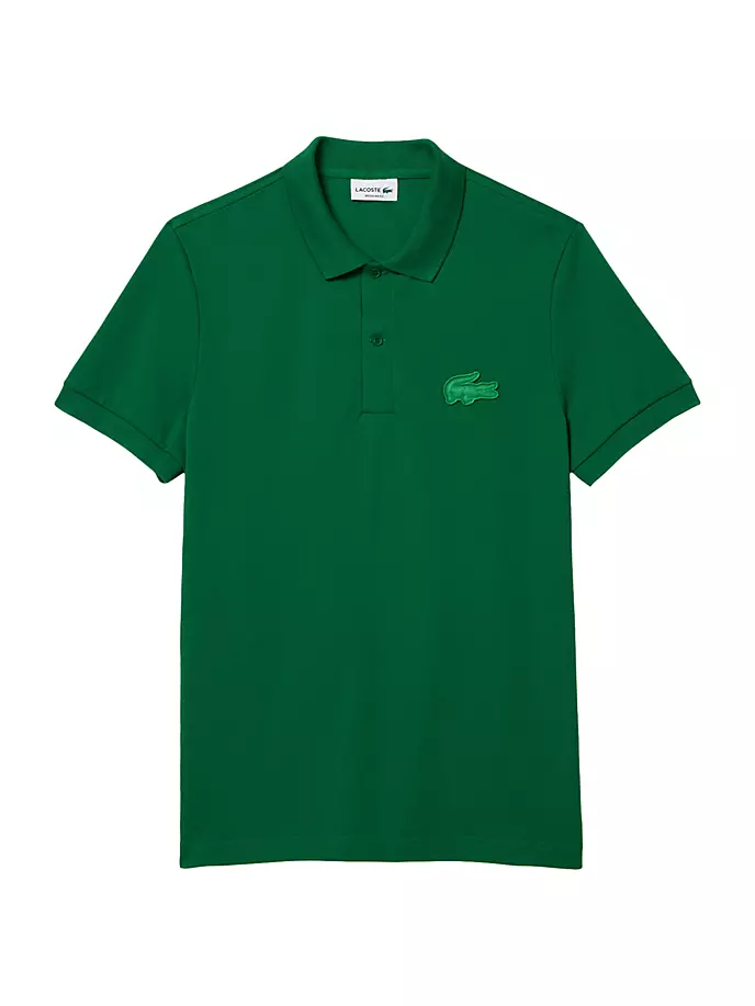 

Рубашка-поло обычного кроя с логотипом Lacoste, зеленый