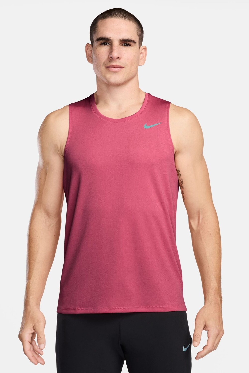 

Жилет для бега Dri Fit Miler Nike, красный