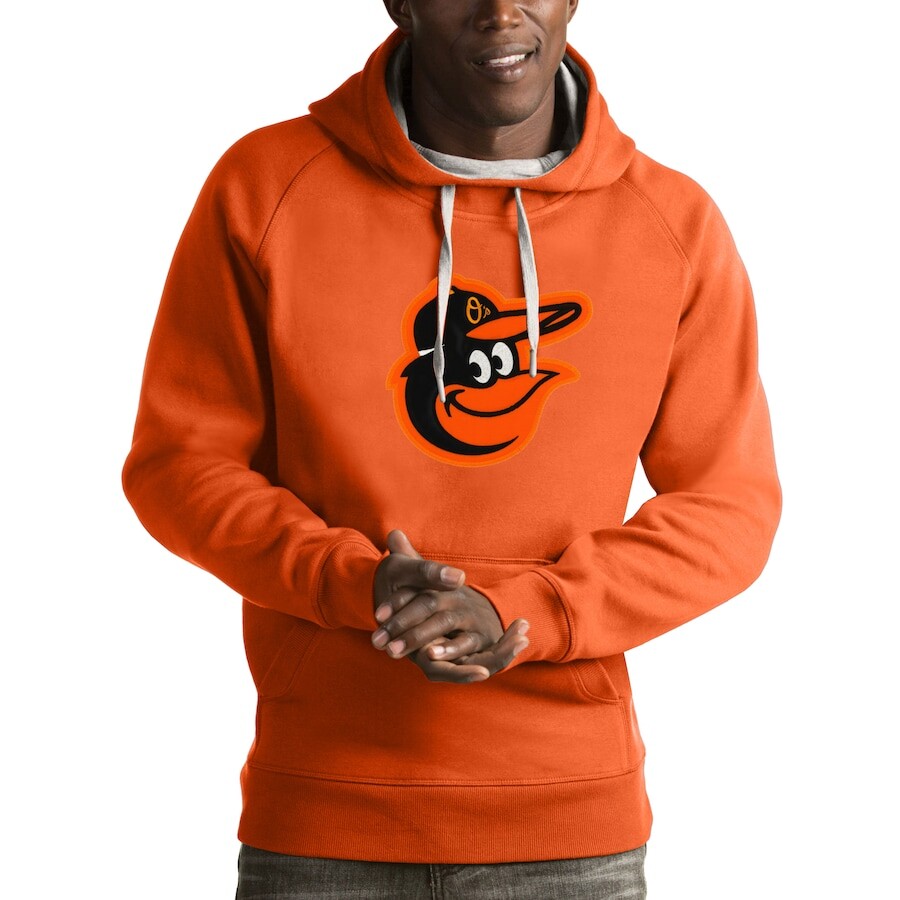 

Пуловер с капюшоном Antigua Baltimore Orioles, оранжевый
