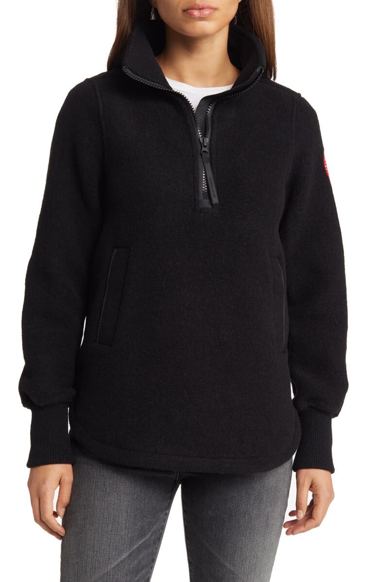 

Флисовый пуловер Severn с молнией до половины CANADA GOOSE