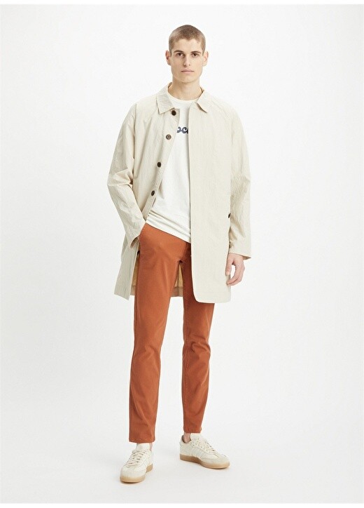 

Бежевое мужское пальто Dockers, Бежевый