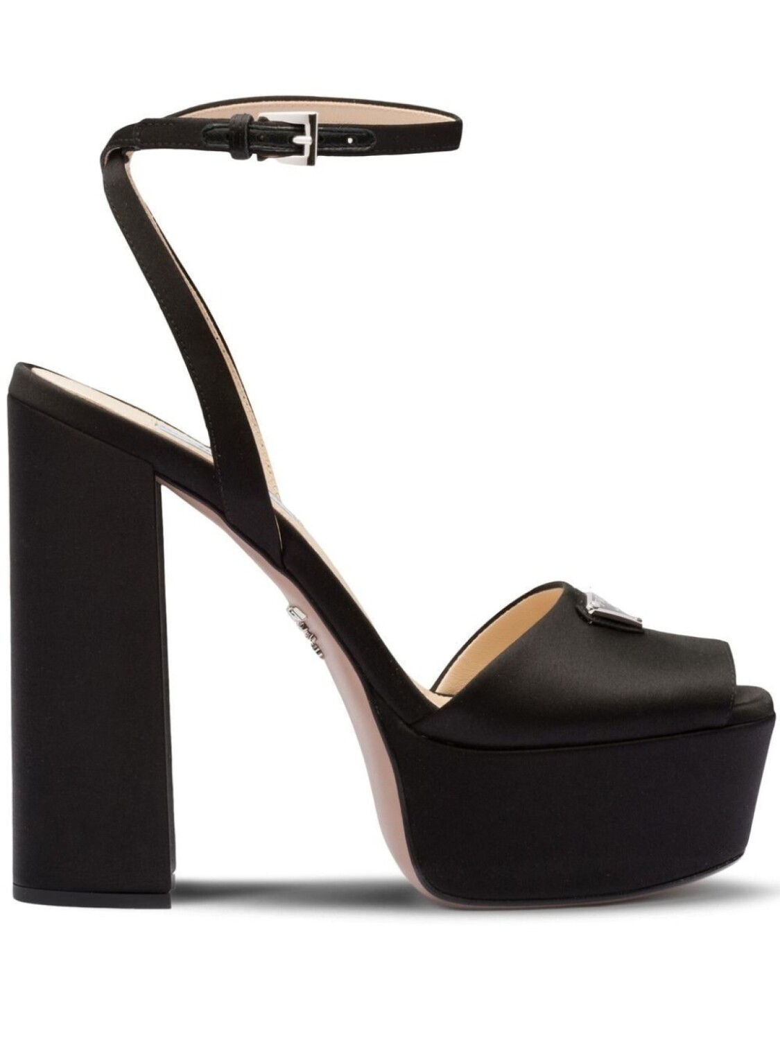 

Prada босоножки на платформе, черный
