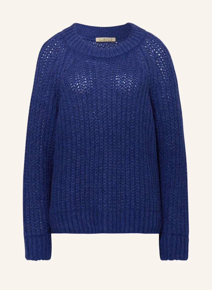 Пуловер Smith & Soul, синий