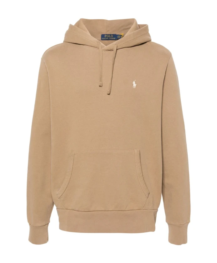 

Пуловер с капюшоном на кулиске Polo Ralph Lauren, коричневый