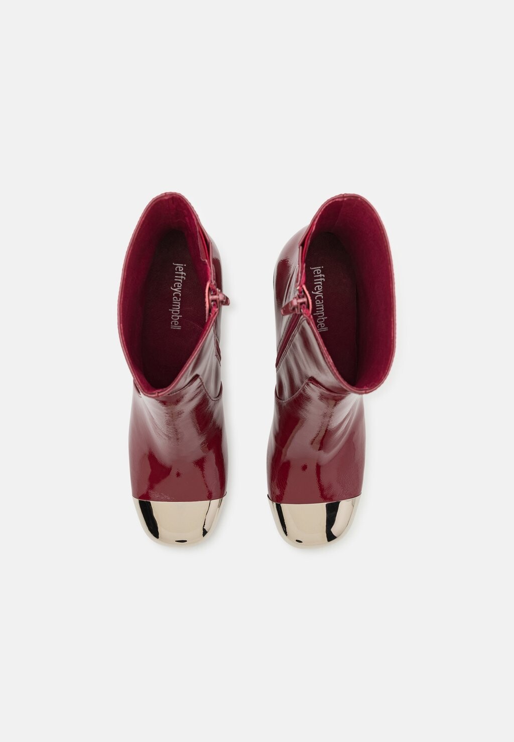 

Классические ботильоны Jeffrey Campbell, темно-красный