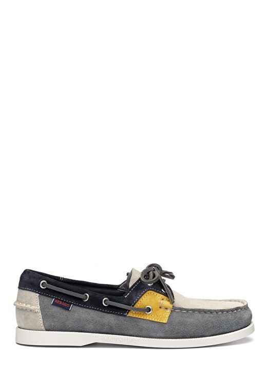

Кожаные серо-коричневые мужские повседневные туфли Sebago, Коричневый
