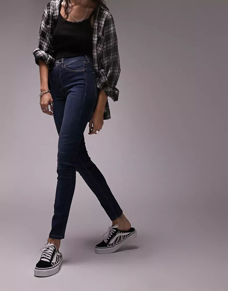

Джинсы Topshop Leigh цвета индиго