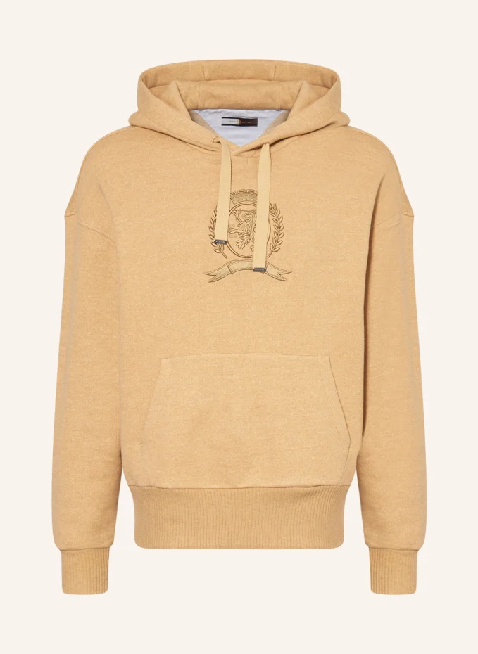 

Вязаная толстовка с капюшоном Tommy Hilfiger, бежевый