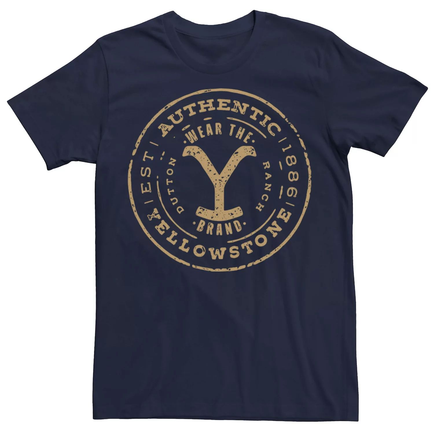 цена Мужская футболка с логотипом бренда Yellowstone Licensed Character