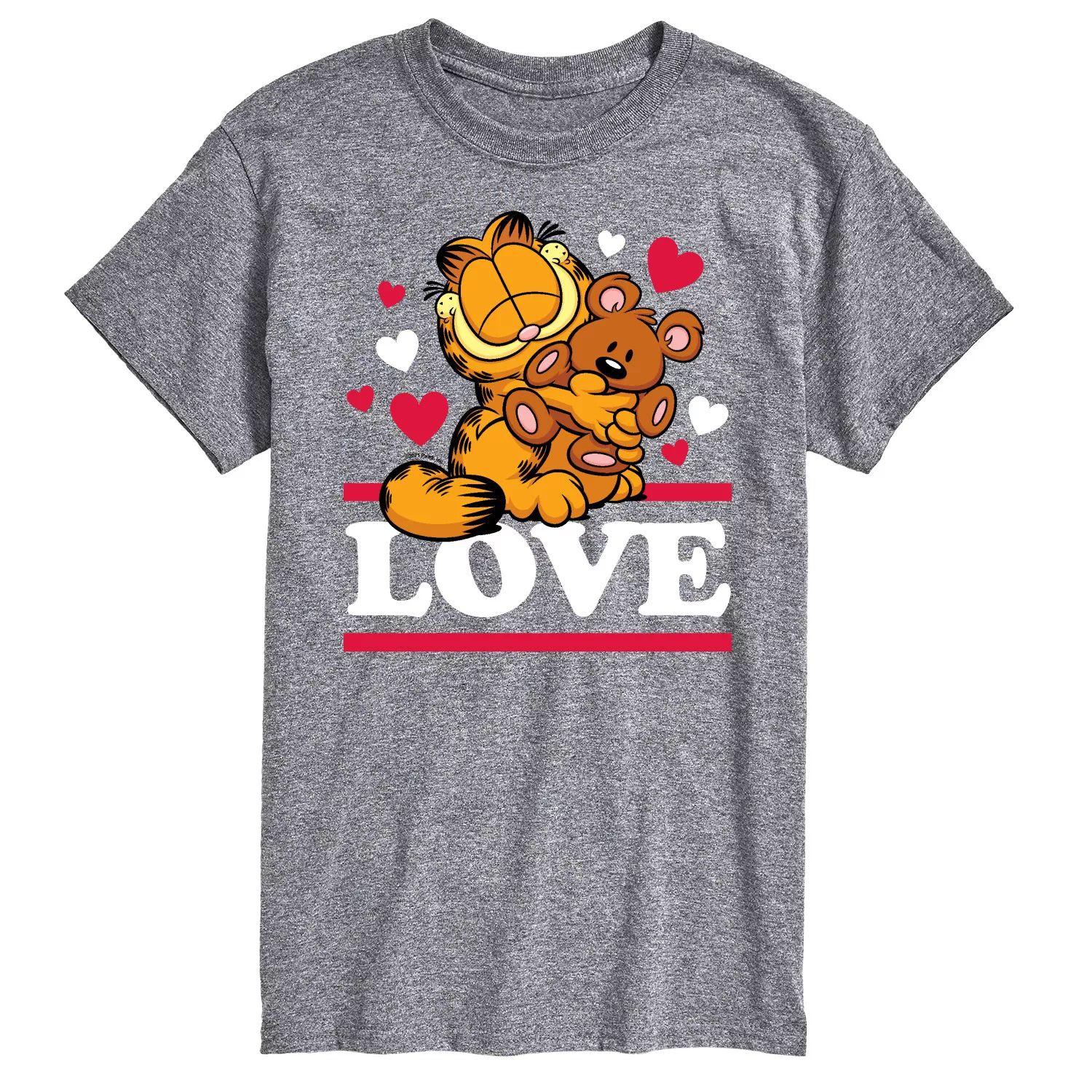 Мужская футболка Garfield Love Garfield Licensed Character
