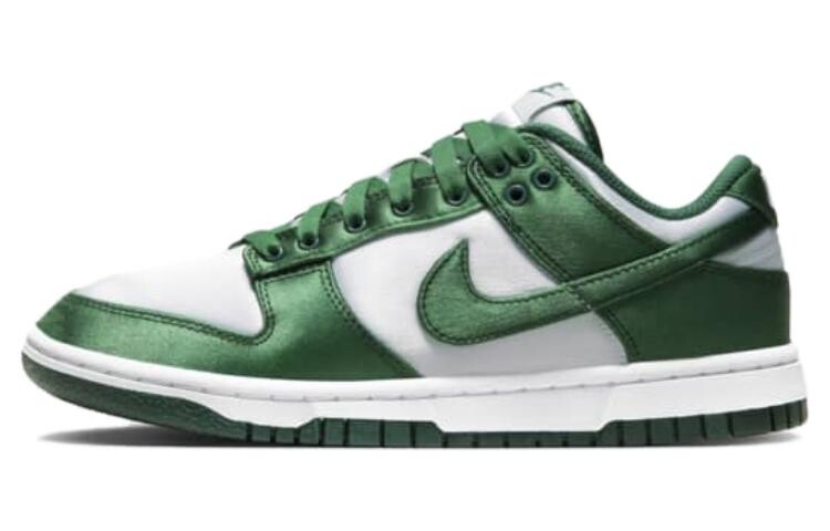 

Сатиновые кроссовки Nike Dunk Low Michigan State Satin (женские)