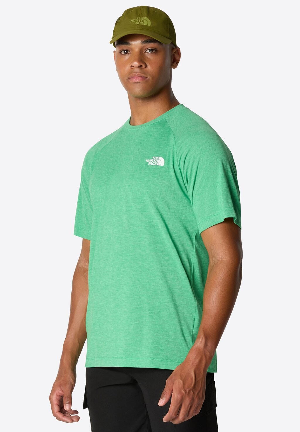 

Базовая футболка The North Face, зеленый