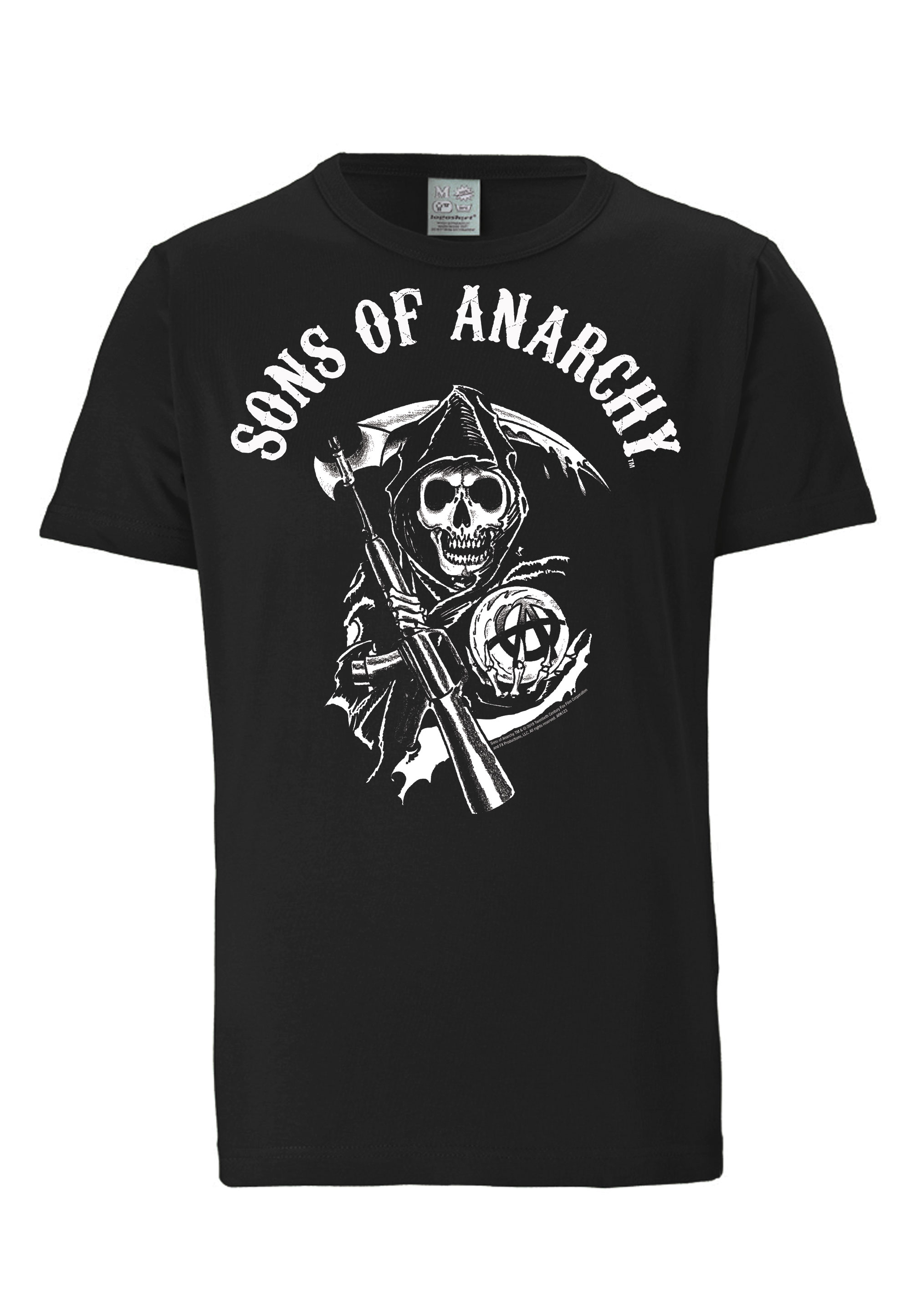 Футболка Logoshirt Sons of Anarchy Logo, черный