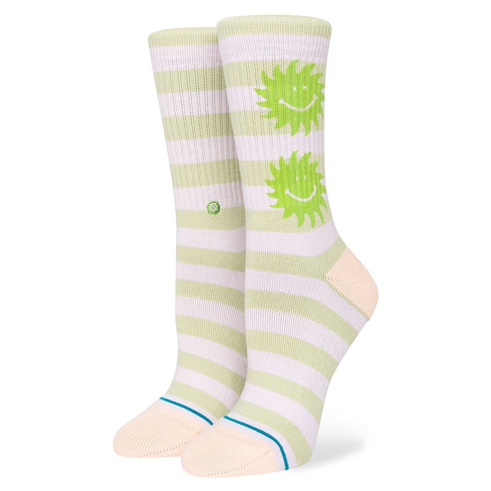 

Носки Stance Smiley Crew, зеленый