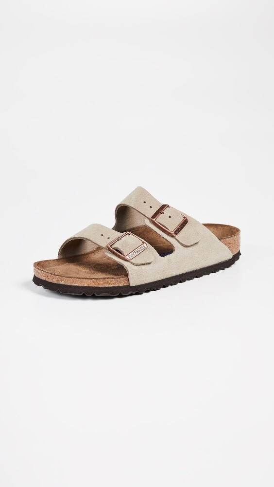 

Сандалии Birkenstock Arizona Soft, серо-коричневый