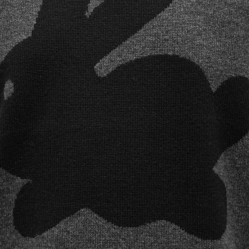 

JW Anderson Bunny Crew Knit, серый