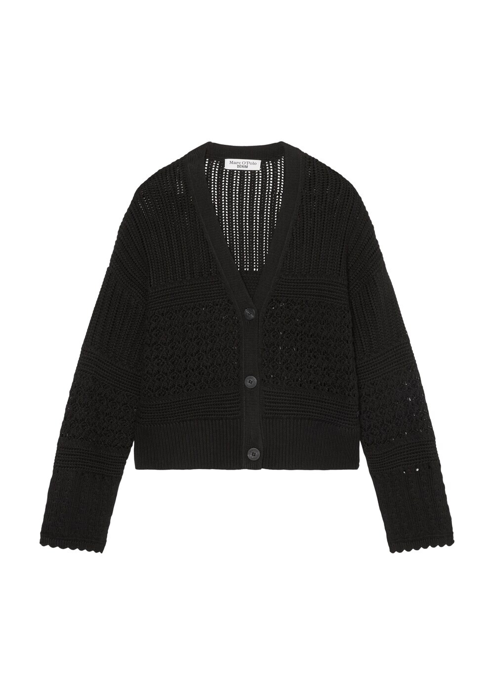

Вязаный кардиган Marc OPolo DENIM, черный