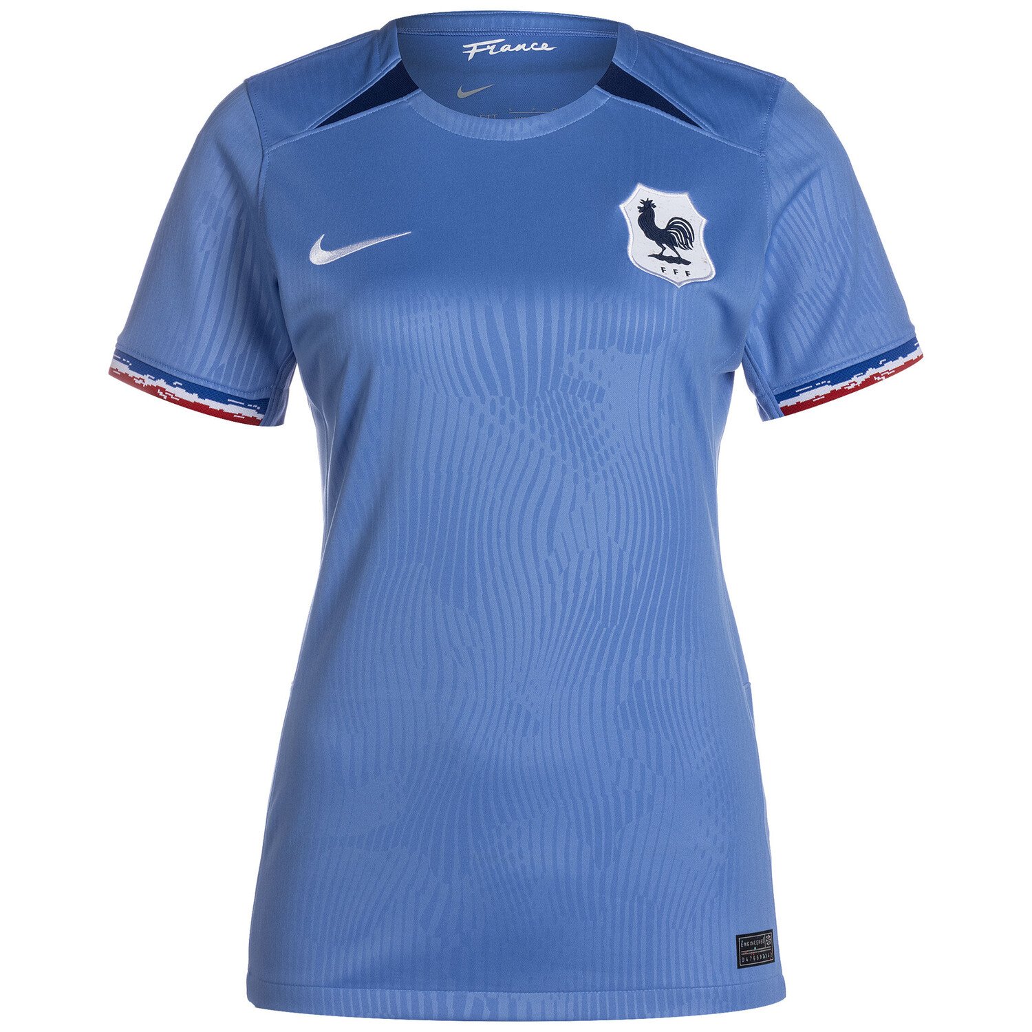 

Спортивная футболка Nike Fußballtrikot Frankreich Stadium WM 23 Heim, синий