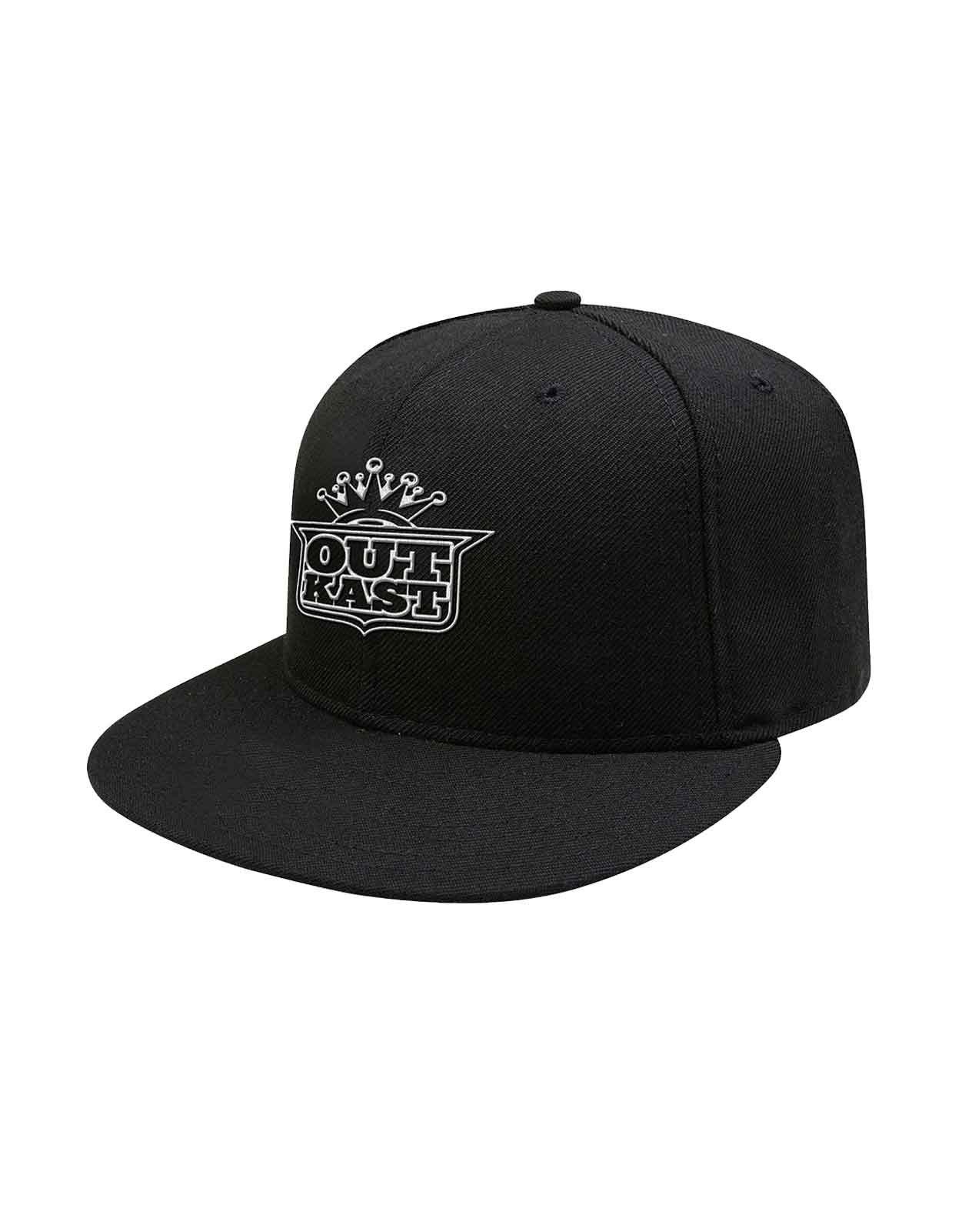 цена Бейсбольная кепка Snapback с логотипом Imperial Crown Outkast, черный