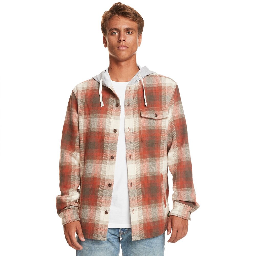 

Рубашка с длинным рукавом Quiksilver Kinloss, оранжевый
