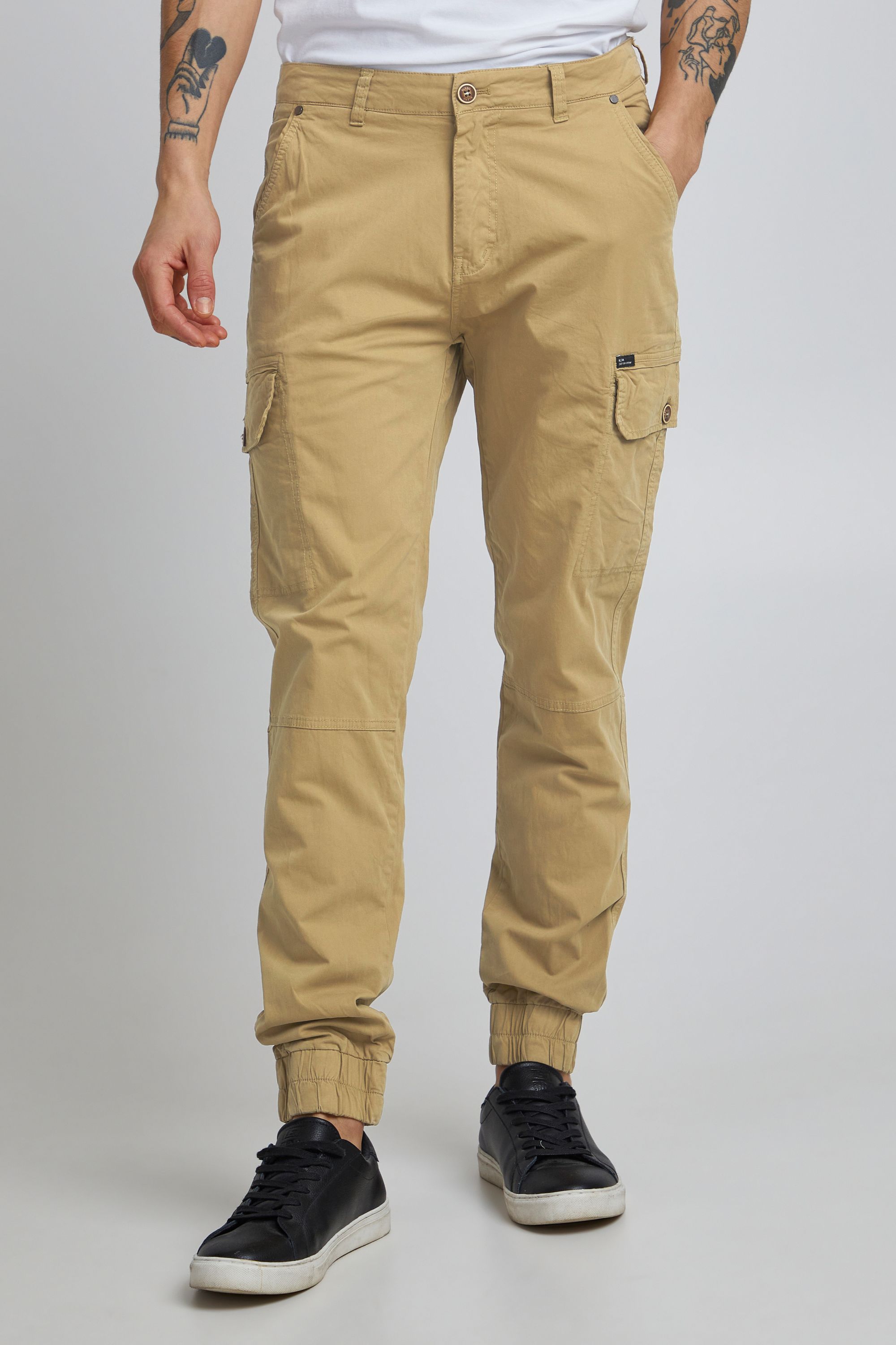 Тканевые брюки BLEND Cargo, коричневый