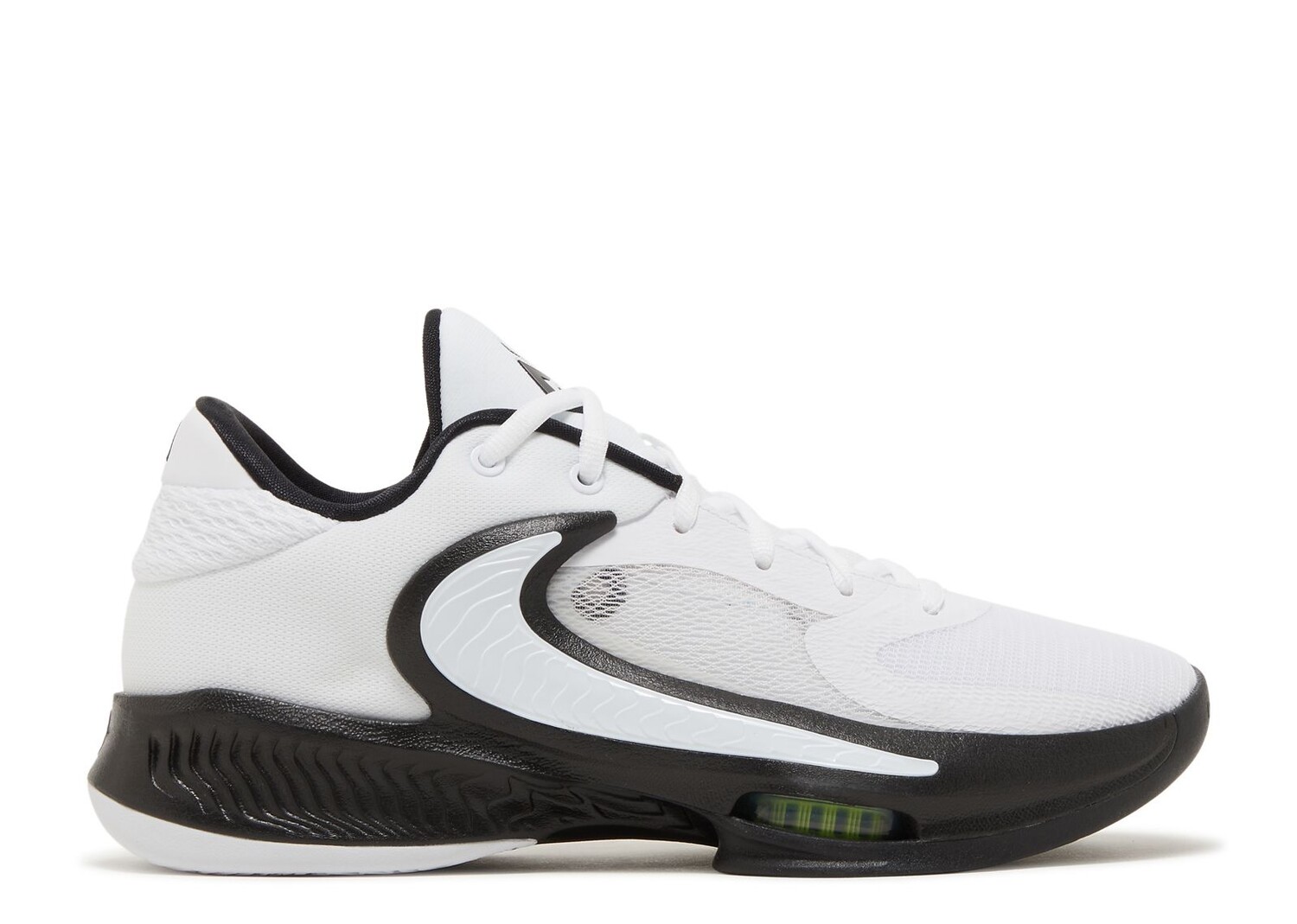 

Кроссовки Nike Zoom Freak 4 Tb 'White Black', белый, Белый;серый
