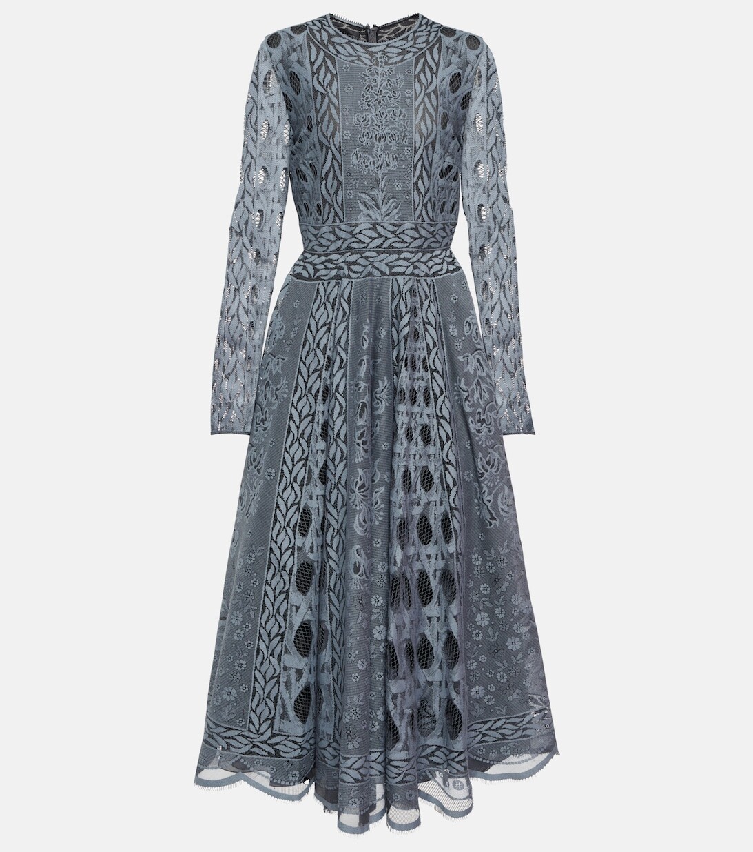 

Платье макси из макраме GIAMBATTISTA VALLI, черный