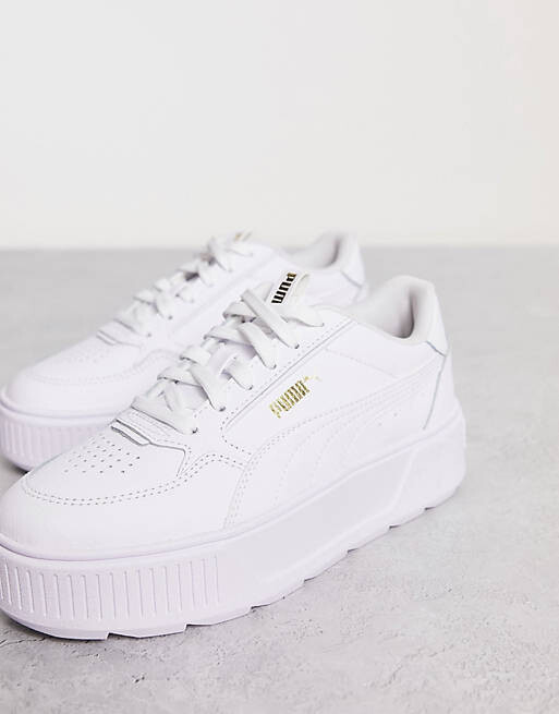 

Белые кроссовки Puma karmen rebelle