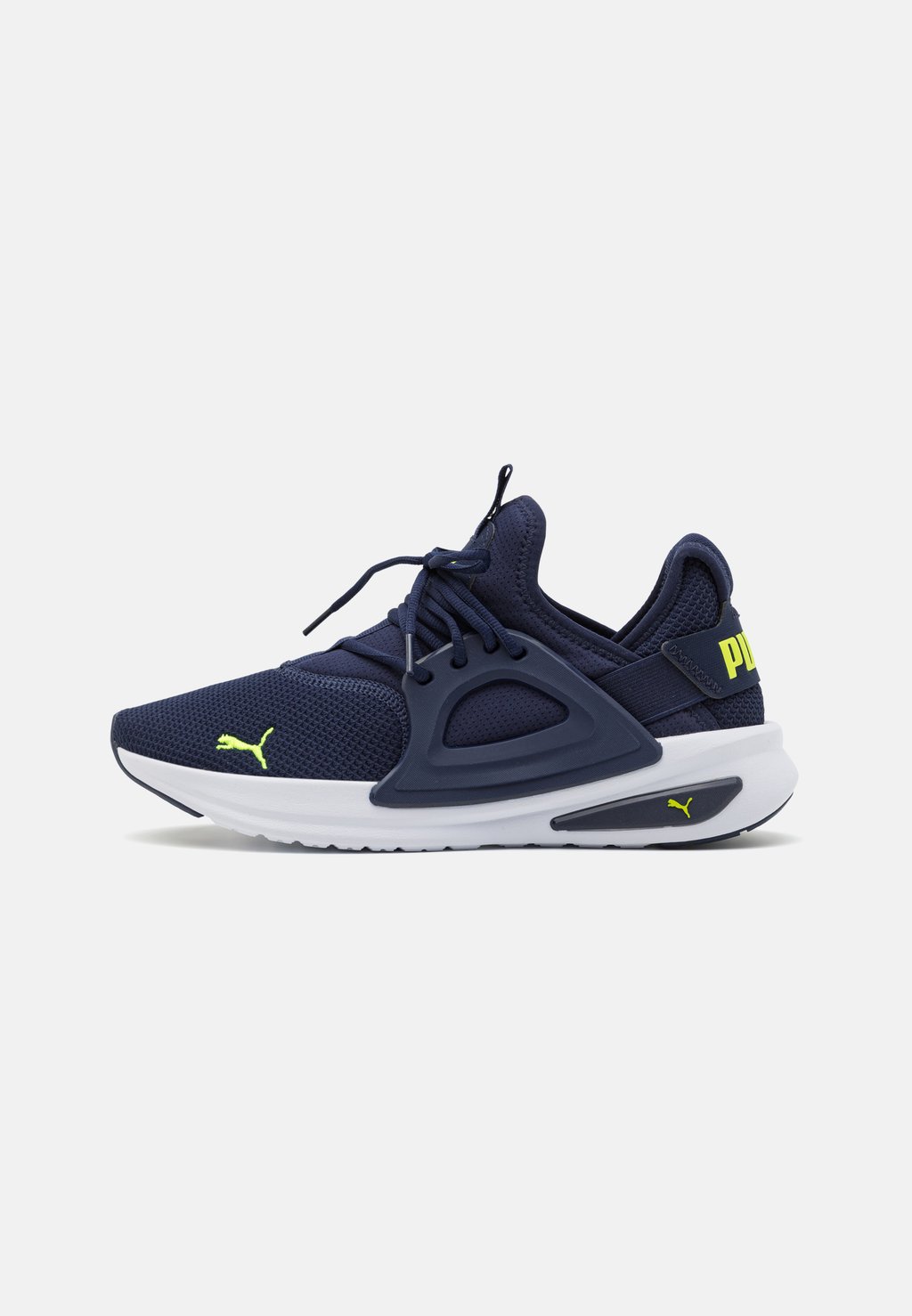 

Кроссовки Softride Enzo Evo Better Remix Unisex Puma, цвет navy/electric lime/white