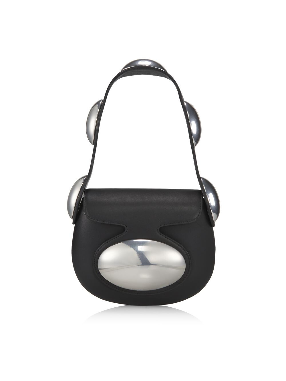 

Маленькая кожаная сумка через плечо Dome Alexander Wang, черный