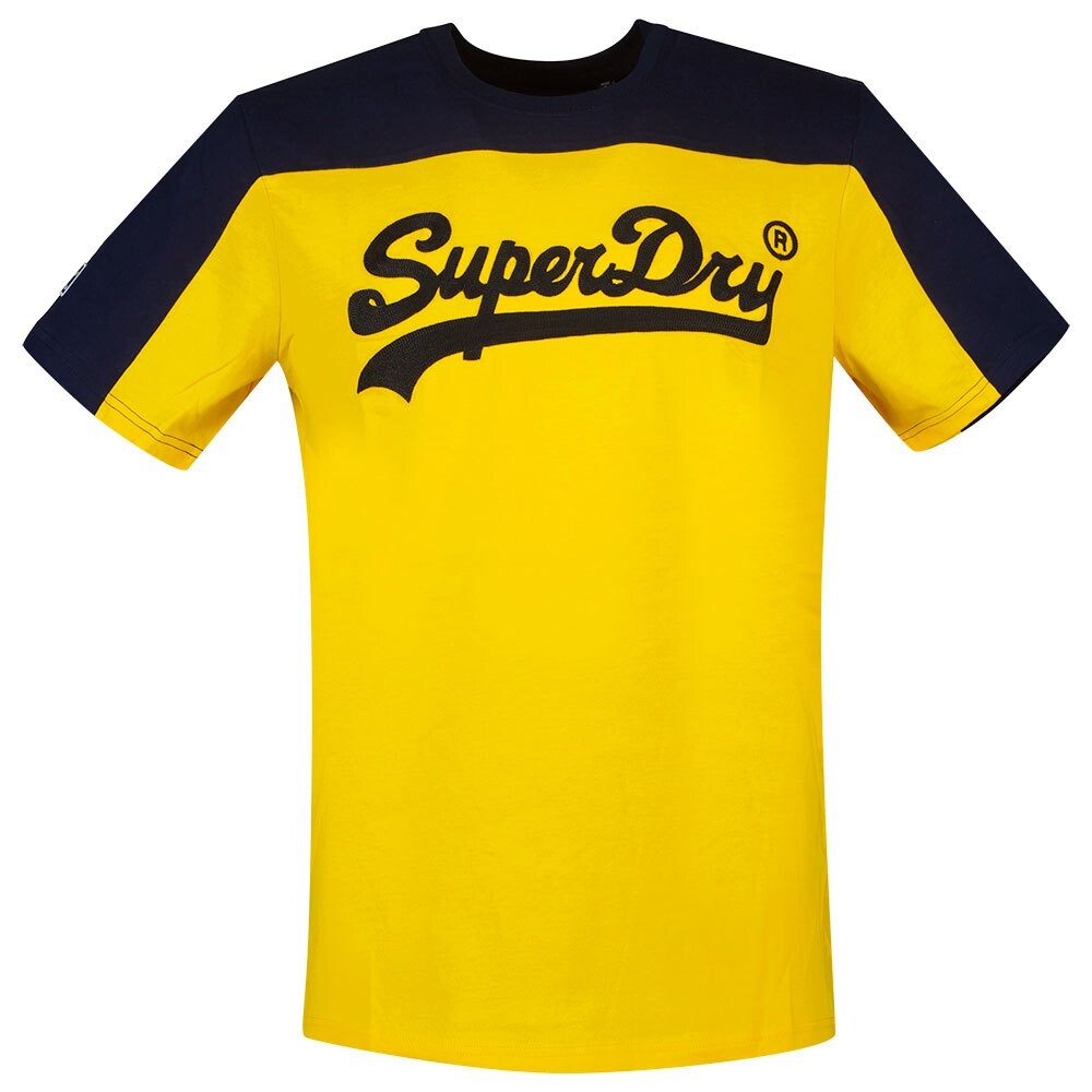 

Футболка Superdry Vintage Vl College Mw, желтый