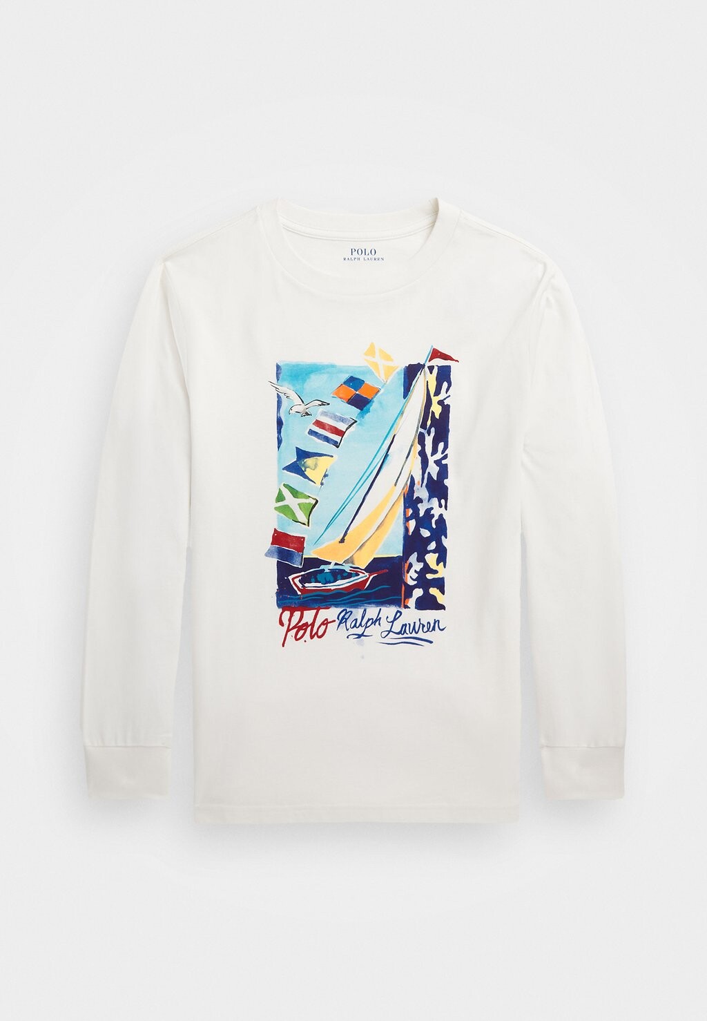 

Рубашка с длинным рукавом Polo Ralph Lauren, цвет deckwash white