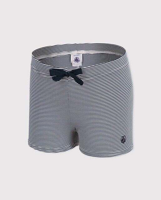 

Детский длинный комбинезон с хлопковым капюшоном и подкладкой Petit Bateau, белый