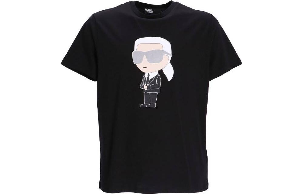 

KARL LAGERFELD Мужская футболка, цвет Black